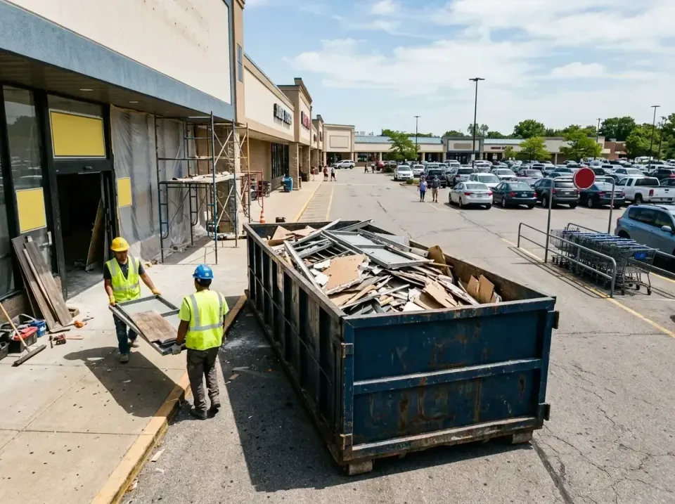 retail-store-renovation-debris-003 — frequently asked questions, Roll-off Dumpster Rentals in Plainsboro Center, NJ